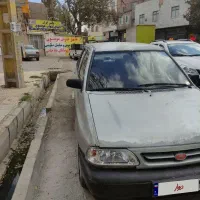 پراید مدل 84 نقره ای