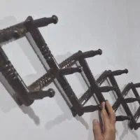 چوب لباسی چوبی تاشو