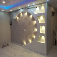 کناف.pvc|خدمات پیشه و مهارت|هشتگرد, شهرک اداری|دیوار