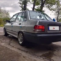 پراید بی رنگ و ضربه آس