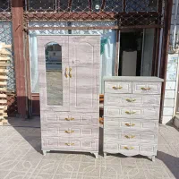 کمد دو درب سه کشو با دراور چکی 8ماه