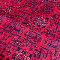 ۹متری دستباف تمام کرک ۳۵رج/قرمز/اقساط۱۲ماهه