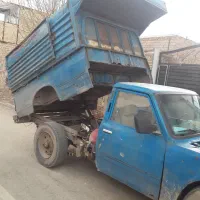 نیسان کمپرسی حمل مصالح ساختمانی واسفالت