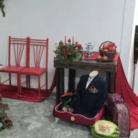 بادکنک آرایی و چیدمان لباس و میوه آرایی یلدا