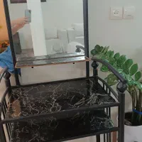 میز دراور آرایشی فلزی