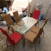 میز صندلی ناهار خوری ۶ نفره|میز و صندلی غذاخوری|مشهد, گلشور|دیوار