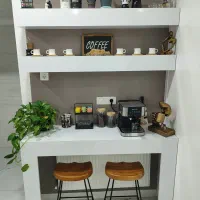 کافه بار ،ام دی آف ،کابینت ،شلف