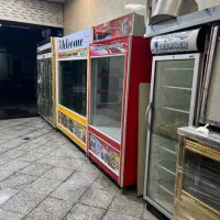 خریداروفروش یخچال فریزرصنعتی ایستاده ویترینی