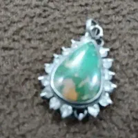 پلاک نقره فیروزه