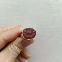 انگشتر نقره خط استاد ضابطی ۱۴ معصوم|جواهرات|خرم‌آباد, |دیوار