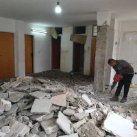 تخریب ساختمان گلستان