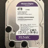 Hdd 4t western purple health 100%