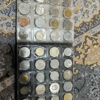آلبوم 110 تایی سکه های خارجی بدون تکرار