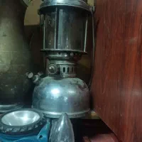 یک عددسماور عالی نسب وچراغ طوری ودوععدپارچ ولیوان|کلکسیون اشیاء عتیقه|بیرجند, |دیوار