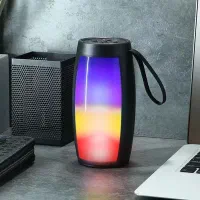 اسپیکر شارژی بلوتوثی20سانتی رم فلش خردکن قابلمه