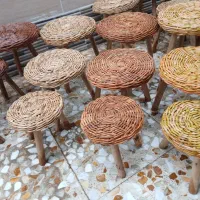 استند،پایه گلدان، صنایع دستی،حصیری