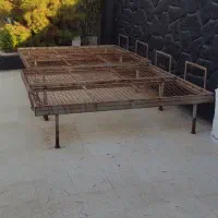 تخت باغی فلزی|تخت و سرویس خواب|شیراز, داریون|دیوار