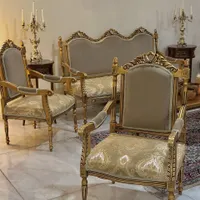 مبلمان تمام چوب مبل استیل خراطی|مبلمان خانگی و میز عسلی|تهران, اختیاریه|دیوار