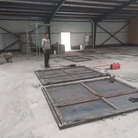 والپست سقف شیبدار نرده حفاظ