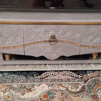 میز tv طوسی طول ۱۶۰ سانتی متر