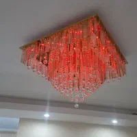 لوستر های سقفی ریموت دار چند رنگ(کف قیمت)|لوستر و چراغ آویز|تهران, یاخجی آباد|دیوار
