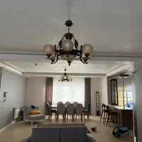 ۲تا لوستر ۶شاخه چوبی