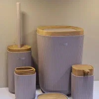 ست سرویس بهداشتی کنتراست پنج پارچه|لوازم سرویس بهداشتی|مشهد, کلاهدوز|دیوار