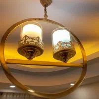 ۳ عدد لوستر دوگلسه بسیار شیک|لوستر و چراغ آویز|تهران, علم و صنعت|دیوار