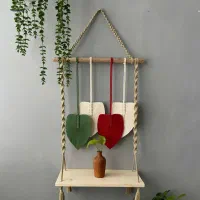 پرده، کوسن، شلف