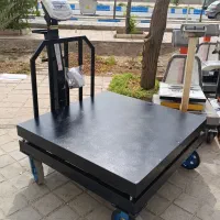 باسکول 1/5تنی چرخدار محک قابلیت اتصال به چاپگر