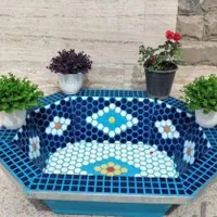 حوض کاشی و آبنما فرشتگان اصل