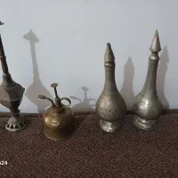 چهار عدد گلابپاش عتیقه مناسب دکور و استفاده