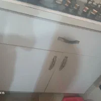 اجاق گاز رومیزی بهمراه کابینت