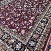 فرش دستباف ۳ تخته ۱۲ متری افشان. گالری فرش ایران|فرش|مشهد, حجت|دیوار