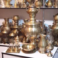 کلکسیونی قدیم aa برنجی ذغالی مسی گازی زغالی سماور|کلکسیون اشیاء عتیقه|اصفهان, دستگرده|دیوار