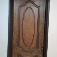 درب چوبی