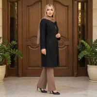 مانتو کتان لمه سایز بزرگ تا 54