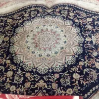 قالی رنگ سرمی