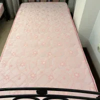 تخت خواب یک نفره + تشک در حد نو|تخت و سرویس خواب|جویبار, |دیوار