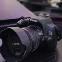 دوربین Canon 250D کم کار وتمیز با لنز 18-55 و جعبه