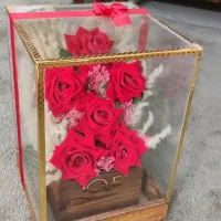 باکس گل شیشه ای ۶ شاخه|گل مصنوعی|تهران, نارمک|دیوار