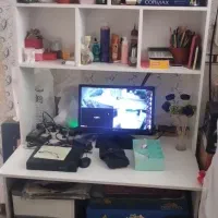 کمدجا کتابی  و میز،کامپیوتر جفت هم