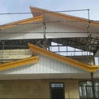 سقف شیبدار اردواز الاچیق پیشانی سوله|خدمات پیشه و مهارت|زنجان, |دیوار