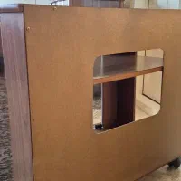 میز تلویزیون چوبی چرخدار|میز تلویزیون|تهران, اختیاریه|دیوار