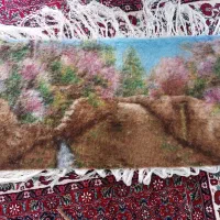 تابلو فرش کوچه باغ