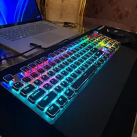 موس و کیبورد گیمینگ با ماوس پد RGB|قطعات و لوازم جانبی رایانه|تهران, صادقیه|دیوار