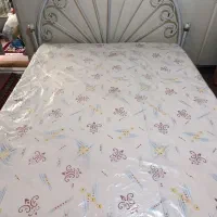 تخت خواب دونفره فلزی فرفوژه|تخت و سرویس خواب|همدان, |دیوار