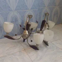 لوستر ۳شاخه|لوستر و چراغ آویز|همدان, |دیوار