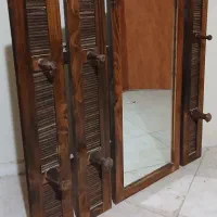 آینه چوب لباسی