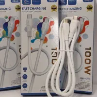 کابل شارژر دو سر تایپ سی اورجینال دنمن مدل D86C